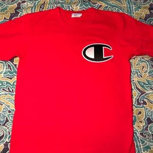 Champion Large Logo Tee Shirt